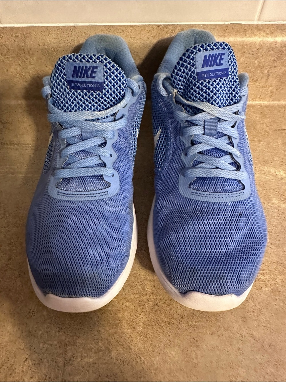 Nike Women’s Revolutions 3 Lightweight Running Shoes - Blue Size 9M
